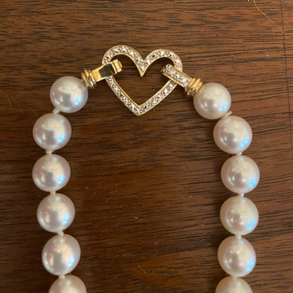 Akoya Cultured Pearl Strand Necklace | 14K Gold